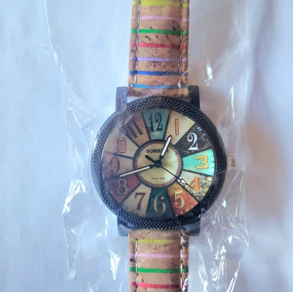 Colorful Striped Watch - Picture 3 of 4